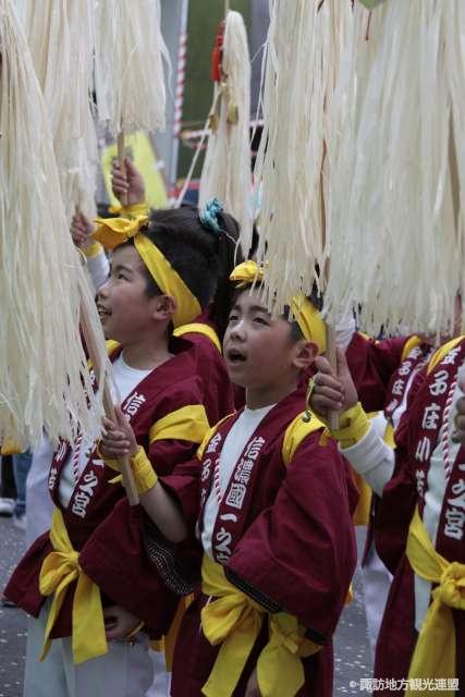 上社里曳き神賑い　太鼓・木遣り1